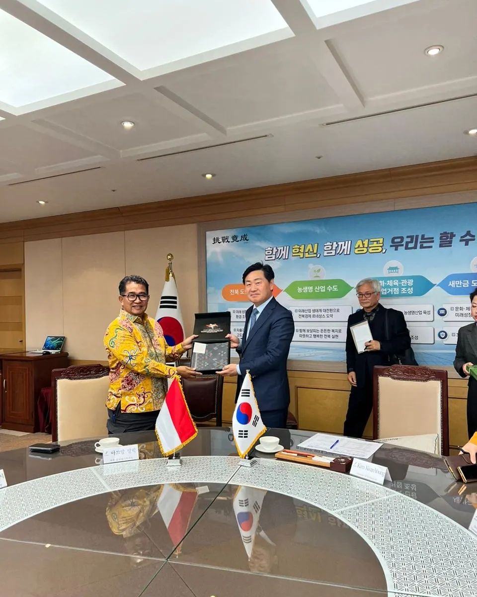 Gubernur Jeollabuk-do Korsel akan Siapkan Tenaga Ahli Pertanian Untuk Sulbar